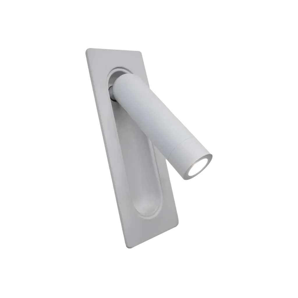 Pietro white bedside reading light by Neovega Lighting