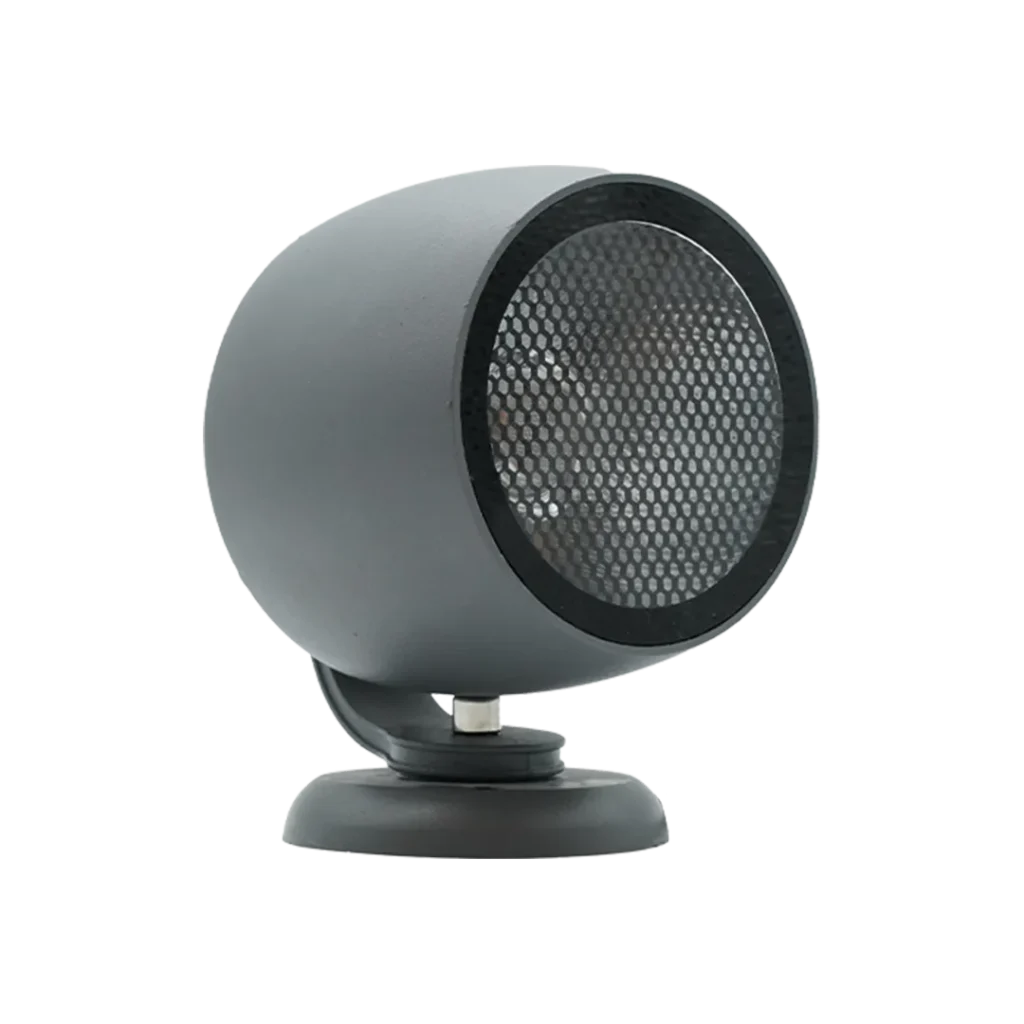 Grayson large round adjustable uplight